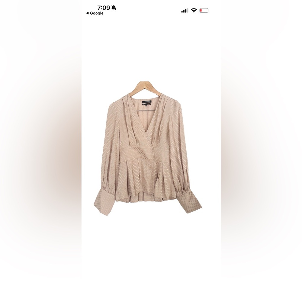 Elegant beige blouse